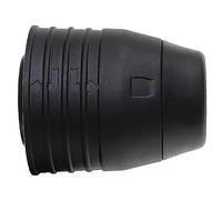 vhbw mandrino portapunte SDS compatibile con Bosch GBH 2-32 DFR, GBH 2600, GBH 3000 avvitatori a batteria, trapani - diametro di 1,1 cm, nero