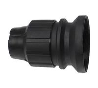 vhbw mandrino portapunte SDS compatibile con Hilti TE 7, TE 6-S avvitatori a batteria, trapani - diametro di 1 cm, nero