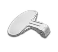 vhbw maniglia di ricambio per porta/sportello compatibile con Zerowatt HNS2805-30, HNS5655-30, HNS6105-30, HNS6755-30, HNWL6106-30, HNY6103-30