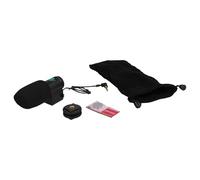 vhbw Microfono Stereo Esterno per Fotocamera, Videocamera per es. Sony Alpha SLT-A55, SLT-A55V, SLT-A55VL, SLT-A55VY, SLT-A65VY.
