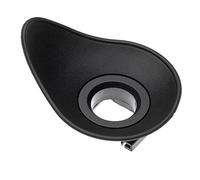 vhbw mirino oculare compatibile con Canon EOS 70D, 650D, 750D, 700D, 760D fotocamera, reflex, DSLR oculare - nero, girabile, ovale