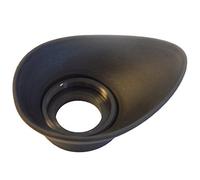 vhbw mirino oculare compatibile con Nikkormat FE2, FE, FA, F2, F, F3AF, F3, FM2, FM fotocamera, reflex, DSLR oculare - nero, ovale