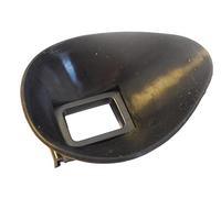 vhbw mirino oculare compatibile con Nikon D300, D200, D301, D40, D300s, D40x, D100 fotocamera, reflex, DSLR oculare - nero, ovale