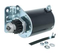 vhbw Motorino di avviamento compatibile con Briggs & Stratton 106202, 283707, 190417 motore - avviatore con 16 denti, pignone in plastica, 12 V