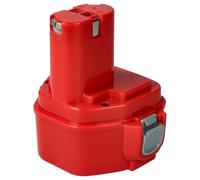 vhbw Ni-MH Batteria 3000mAh (12V) compatibile con apparecchi 8411DWA, 8411DWH, 8411DWHE, 8412D, 8412DH, 8412DW sostituisce Makita 1200, 1201, 1201A, 1202, 1202A.