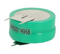 vhbw NiMH Batteria a bottone di ricambio 3 pin tipo 2/V250H 250mAh 2,4V compatibile con batterie compatibile con modellismo, luci solari ecc.