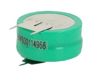 vhbw NiMH Batteria a bottone di ricambio 3 pin tipo 2/V250H 250mAh 2,4V compatibile con batterie compatibile con modellismo, luci solari ecc.