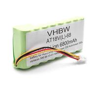 vhbw pacco batteria compatibile con Husqvarna Automower 320, 420 (fino 2019/2020), 330X robot tagliaerba 6800mAh 18V Li-Ion