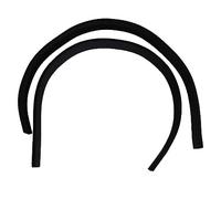 vhbw paracolpi compatibile con iRobot Roomba serie 500, serie 600, serie 700 robot aspirapolvere - 2x protezione paraurti, nero