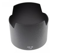 vhbw Paraluce compatibile con Nikon Nikkor AF-S 105mm f/2.8G ED IF VR Micro 62 mm obiettivo nero, plastica, tulipano, 9,5 cm