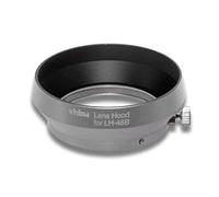 vhbw Paraluce compatibile con Olympus M. Zuiko Digital ED 1:1.8/17mm 46 mm obiettivo argento, metallo, rotondo, 6,8 cm - Sostituisce LH-48B