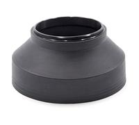 vhbw Paraluce compatibile con Pentax DA L 18-50 mm F4-5,6 DC WR RE 58 mm obiettivo nero, gomma, rotondo