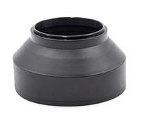 vhbw Paraluce compatibile con Pentax smc DA 18-270 mm f3,5-6,3 ED SDM 62 mm obiettivo nero, gomma, rotondo
