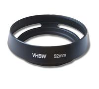 vhbw paraluce nero 52mm compatibile con Voigtländer Ultron 40 mm 2.0 SL II, Voigtländer Nokton 25 mm F0,95 obiettivo