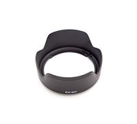 vhbw Paraluce sostituisce Canon EW-60F per 55 mm obiettivo nero, plastica, tulipano