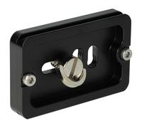 vhbw Adattatore piastra di appoggio, piastra per cavalletto per fotocamera, DSLR, fotocamera digitale, attacco per cavalletto Typ PU-60, PU60