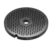 vhbw piastra forata 32 per tritacarne - diametro fori 3mm, foro centrale 13,4mm, acciaio