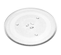 vhbw piatto compatibile con Samsung GE87MXEN, GE87QR/BWT, GE87QR/SBW forni a microonde - Base girevole con attacco a Y, 28,8 cm, vetro trasparente
