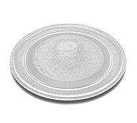 vhbw piatto compatibile con Sharp R270S, R270SLM, R204S forni a microonde - Piatto girevole, 24,5 cm, vetro argento