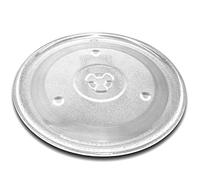 vhbw piatto compatibile con Sharp YC-MG02E-S, YC-GG252AE, R744S forni a microonde - Base girevole con attacco a Y, 27 cm, vetro trasparente