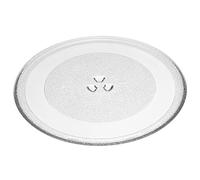 vhbw piatto compatibile con Whirlpool MH7130XEQ-1, MH7130XEQ-3 forni a microonde - Piatto girevole con attacco a Y, 32,4 cm, vetro trasparente