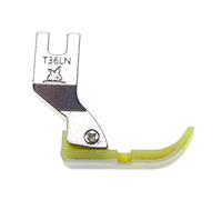 vhbw piedino per cerniere T36LN, sinistro compatibile con Juki DDL-5550, DDL-5600, DDL-8300, DDL-8500, DDL-8700, TL98E macchina da cucire industriale