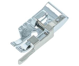 vhbw Piedino per patchwork con guida da 1/4 inch/pollici (6 mm) per macchine da cucire