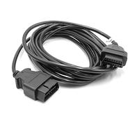 vhbw prolunga OBD2 da 16 pin (f) a 16 pin (m) per auto - 5 m