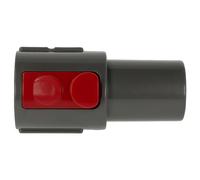 vhbw raccordo per aspirapolvere con attacco accessori 32mm compatibile con Dyson Cinetic Big Ball CY22 - rosso/grigio scuro, in plastica