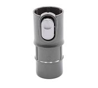 vhbw raccordo per aspirapolvere con attacco accessori 32mm compatibile con Dyson DC08 Animal, DC08 Carpet Pro - grigio, in plastica