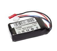 vhbw RC LiPo Batteria 7.4V 800mAh Li-polimeri Compatibile con Una varietà di vetture da Corsa, elicotteri, Aerei e modellini di Barche, ECC