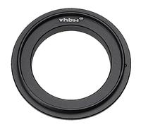 vhbw Retro adattatore di 49 mm compatibile con Olympus Pen E-PL3, E-PL7, E-PL6, E-PL2, E-PL5 fotocamera - anello di inversione per obiettivo