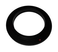 vhbw Retro adattatore di 52 mm compatibile con Nikon D5000, D50, D40, D40x, D5100, D5200, D50s fotocamera - anello di inversione per obiettivo