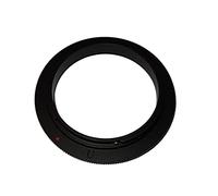 vhbw Retro adattatore di 58 mm compatibile con Canon EOS 6D, 5D Mark III, 60D, 650D, 600D fotocamera - anello di inversione per obiettivo