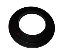 vhbw Retro adattatore di 77 mm compatibile con Canon EOS 300D, 450D, 40D, 20D, 30D, 350D, 400D fotocamera - anello di inversione per obiettivo