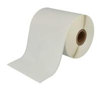 vhbw rotolo etichette 102mm x 44,3m (1 etichetta) compatibile con Brother TD-2130, TD-4100, TD-4000, TD-2130N etichettatrice bianco