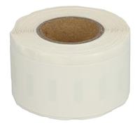 vhbw rotolo etichette 25mm x 89mm (100 etichette) compatibile con Dymo LabelWriter serie 550 etichettatrice - autoadesivo bianco