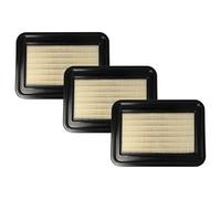 vhbw set 3x filtro a pieghe piatte sostituisce Nilfisk 107413540 per aspirapolvere - Elemento filtrante