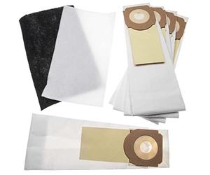 vhbw set 7 pzz. di sacchetti (carta) + filtro compatibile con Hoover Athyss ST 332 E, ST 335 EC, ST 345 EC, ST321EA011, ST345EC021 aspirapolvere