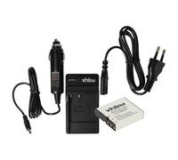 vhbw Set compatibile con Praktica Z150 camera - 1x stazione di ricarica, 1x batteria