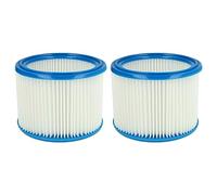 vhbw set da 2x filtro a pieghe piatte compatibile con Mirka 1025 L PC, 915 L PC aspirapolvere - Cartuccia filtrante