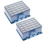 vhbw set da 2x filtro compatibile con Bosch BGS2U2121/11, BGS2U2124/11, BGS2U330/11 aspirapolvere - Filtro HEPA anallergico