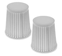vhbw set da 2x filtro compatibile con Bosch GAS 14,4 V-LI, GAS 18 V-LI, PAS 18 LI aspirapolvere - Filtro HEPA anallergico