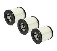 vhbw set da 3x filtro a pieghe piatte sostituisce Dewalt DCV5801H, DCV5801H-XJ per aspirapolvere - Cartuccia filtrante