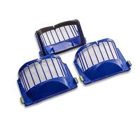 Filtro Di Ricambio Hepa Per Soggetti Allergici Set Vhbw Da 3 Pezzi Per Irobot Roomba 600-serie Aerovac, 600, 620, 630, 650, 660.
