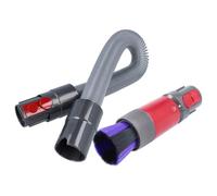 vhbw Set di 2 accessori compatibile con Dyson V15 Detect Complete | per V15 Detect Absolute aspirapolvere - spazzola morbida per polvere, tubo di prolunga