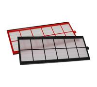 vhbw set di 2x filtri compatibile con Zehnder ComfoAir 300 Standard sistema di ventilazione - Filtri G4 / F7, 50 x 17 x 1 cm, bianco/rosso/nero