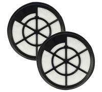 vhbw set di 2x filtro compatibile con Bosch BGC05AAA1/03, BGC05AAA2/02, BGC05AAA2/03 aspirapolvere - Filtro aria di scarico, nero/bianco