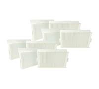 vhbw set di 8x filtri compatibile con Zehnder ComfoAir 180 Enthalpie, 180 sistema di ventilazione - Filtri G4 / F7, 24 x 12 x 5 cm, bianco