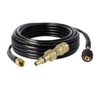 vhbw Set di accessori da 2 pz. compatibile con Parkside idropulitrice - adattatore, tubo di prolunga